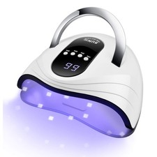 Secador De Unas UV LED 120W Rapido Con Sensor Automatico Color Blanco