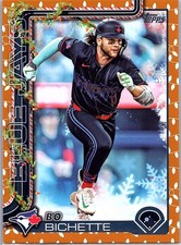 2025 Topps Holiday - Bo Bichette #H45 Holiday Lights