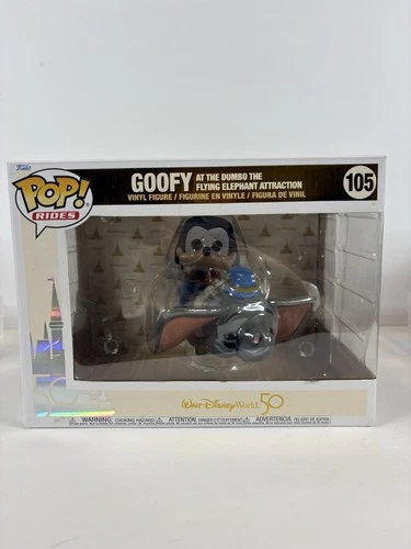 New Funko Pop Rides Disney Walt Disney World 50th Goofy Dumbo 105!