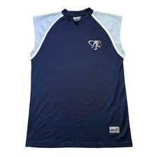 And1 Basketball Jersey Size L 00s Shirt Training Blue Y2K BL1