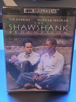 The Shawshank Redemption 4K UHD + Blu-ray NEW SEALED Morgan Freeman Tim Robbins