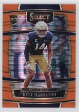 2022 Panini Select Draft Picks Neon Orange Pulsar Prizm 11/26 Kyle Hamilton 5h8