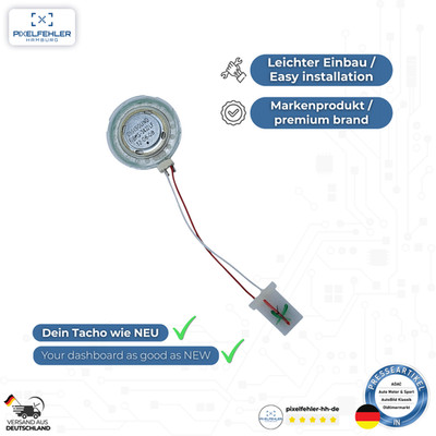 Lichtwarnsummer Porsche Cayenne 9PA Tacho Kombiinstrument Digisound-F-BMS-3432LF