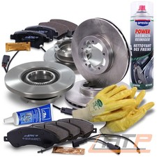 BREMSSCHEIBEN + BREMSBELÄGE BREMSKLÖTZE VORNE + HINTEN FÜR FORD TRANSIT 2.2 TDCI