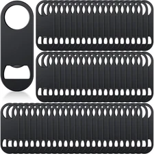 Remerry Bottle Openers Stainless Steel Flat Bottle Opener Bulk 3.4 x 1.3 Inch...