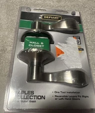 Defiant Passage Hall/Closet Door Lever Satin Nickel 534863