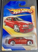 🏁 Hot Wheels Red Chrysler HEMI 300C - 2009 Track Stars #061 🏁