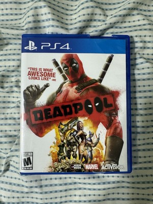 Deadpool Case (Sony PlayStation 4, 2015) *READ DESCRIPTION*
