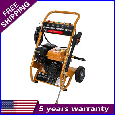 #ad 3950 PSI Gas Pressure Washer 2.6 GPM 212cc 4 Stroke 5 Nozzles For Commercial Use $273.05