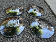 Set 4 Of Oem German Vw Volkswagen Bug Beetle Hub Caps Type 1 Or 3 14