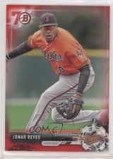 2017 Bowman Prospects Red 70th Anniversary Jomar Reyes #BP137 0q1p