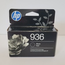 Genuine HP 936 Black Ink Cartridge Officejet 9120, 9110, 9130, 9730 Exp. 6/27