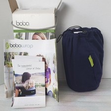 Boba Baby Wrap Carrier Sling - Navy Blue 0-36 Mo 7-35 lbs BW1-008 Choice Awards