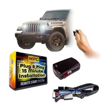 MPC Remote Start Kit Compatible with Jeep Wrangler 20072018  100 Plug n Pl...