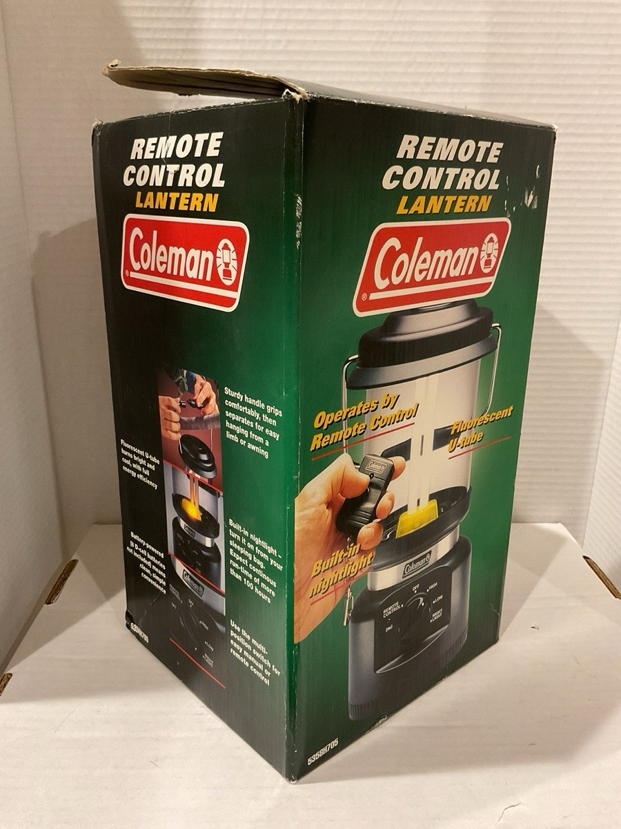 Coleman Remote Control Lantern Battery Fluorescent Lamps 5358H705