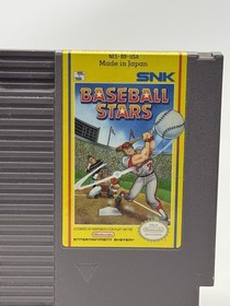 Baseball Stars Nintendo Entertainment System NES Authentic Tested Cleaned Pins