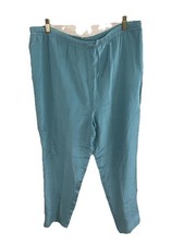 Vintage Mureli Mom Pants 100 Silk Tapered Leg Pleat High Waist Lounge size M