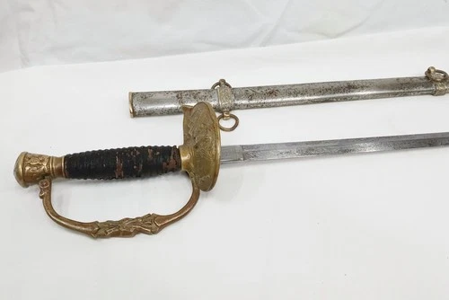 Original  U.S. Civil War Era Model 1860 Staff & Field Officer's Sword & Scabbard