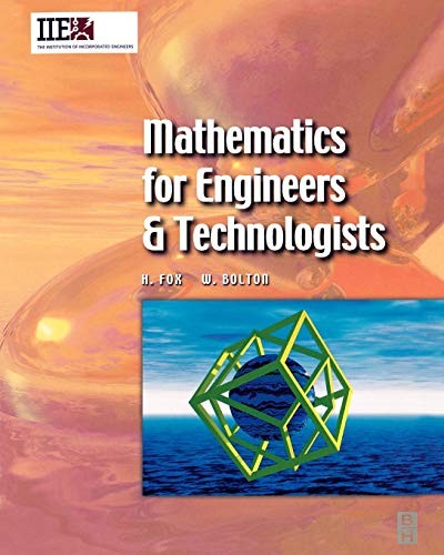 Mathematics for Engineers and Technologists (II, Fox, Bolton, Duffy,#