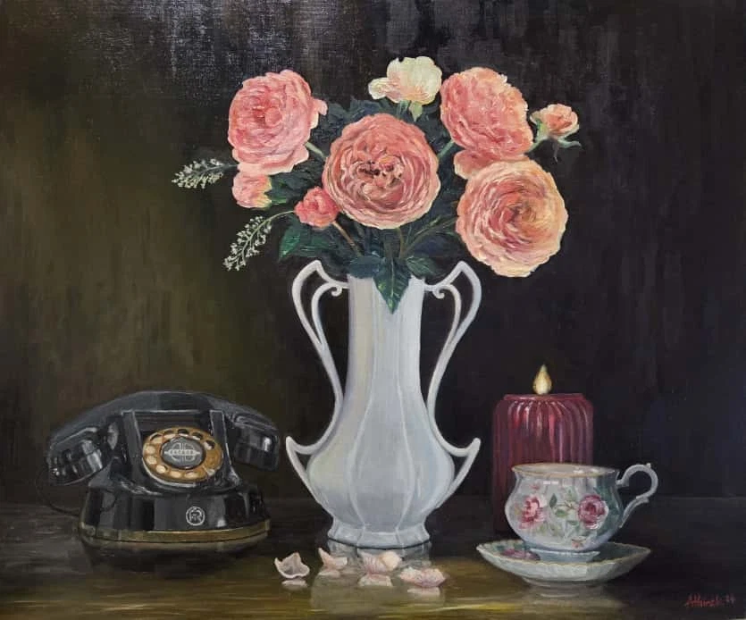 油画艺术装饰静物艺术绘画| eBay