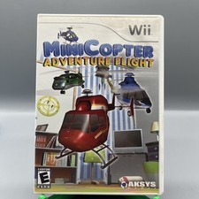 Nintendo Wii Mini Copter Adventure Flight Simulator Game