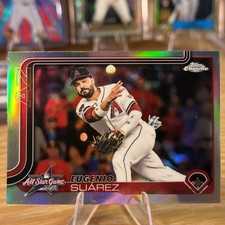 2025 Topps Update Series Chrome 2025 All-Star Refractor Eugenio Suarez #ASGC-35