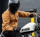 BOBHEAD Protective Shirt Camel – AAA Armoured Motorcycle Shirt • Kevlar Lined