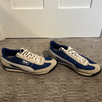 PUMA Easy Rider Thrive & Triumph Clyde Royal Blue White Nylon Sneakers 403289-02