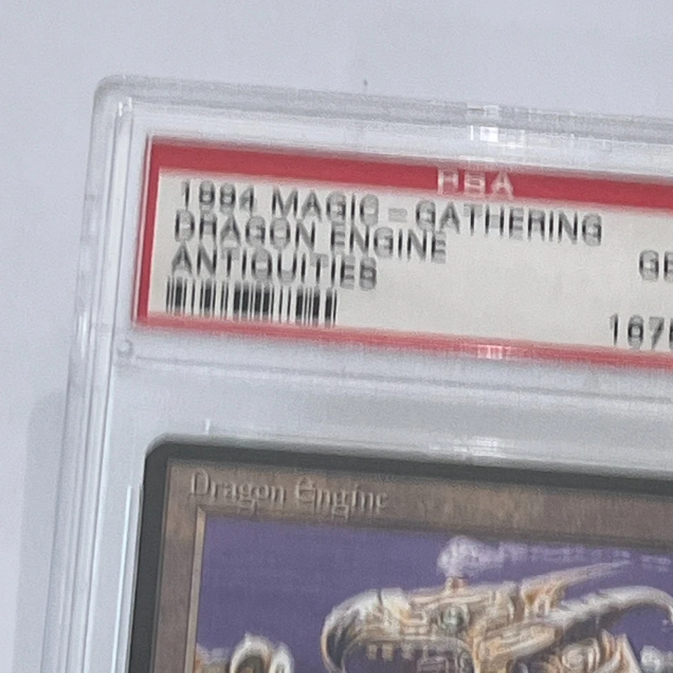 1994 Magic the Gathering Antiquities Dragon Engine Gem Mint PSA 10 MTG Card - Image 3 of 4