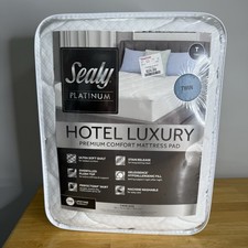 Sealy Platinum Collection Hotel Luxury Mattress Pad Twin Size Read 