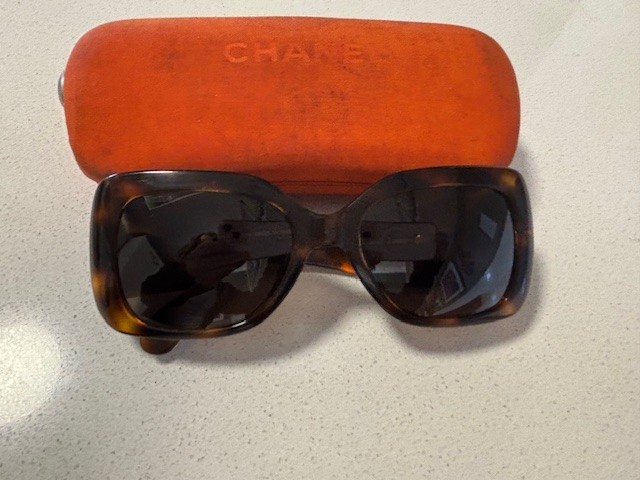CHANEL CH 5019 502/93 53mm Brown Havana Quilted CC Sunglasses