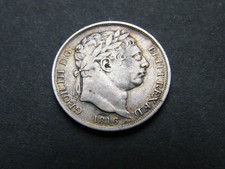 1816 George III Silver Sixpence Coin 179