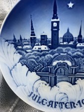 B&G Denmark  The Towers of Copenhagen  1995 Christmas Plate Bing Grondahl