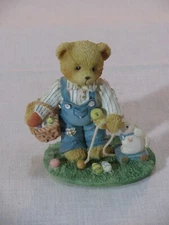 Vtg Cherished Teddies Donald Friends Egg-ceptional Blessings Fig 103799, 1994 r