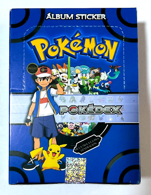 BOX POKEMON POKEDEX EF Vol. 3 Booster Blue PERU 2024 - Stickers