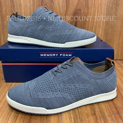 IZOD Men's Breeze Memory Foam Shoes Gray Sizes Condition
