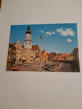 Alte Ansichtskarte Cham Stadtplatz Oberpfalz ...