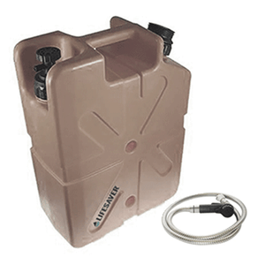 LifeSaver 20,000L MilSpec Jerrycan + Shower Head Camping Emergency Water Filter LifeSaver 20,000L MilSpec Jerrycan + Shower Head Camping Emergency Water Filter