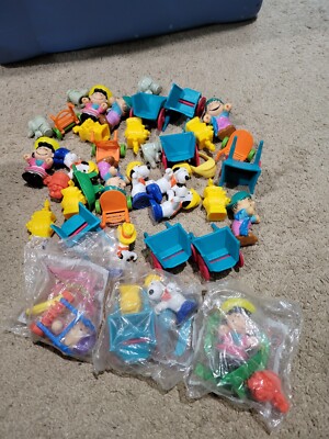 1989 McDonald's Happy Meal Toys Peanuts Large Lot of Figures