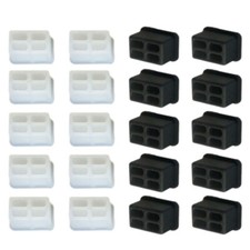 10Pcs SFP Port Dust Caps SFP Protective Cover for Easy Use and Compatibility