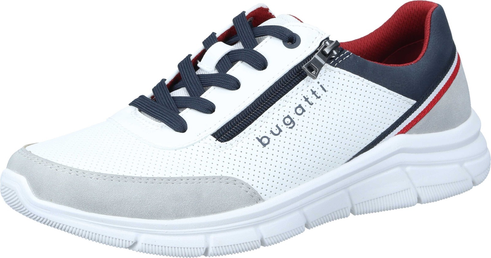 Кроссовки Bugatti Herren, Halbschuhe 345-AFA14-5500-2000 weiß Гр. 40-46