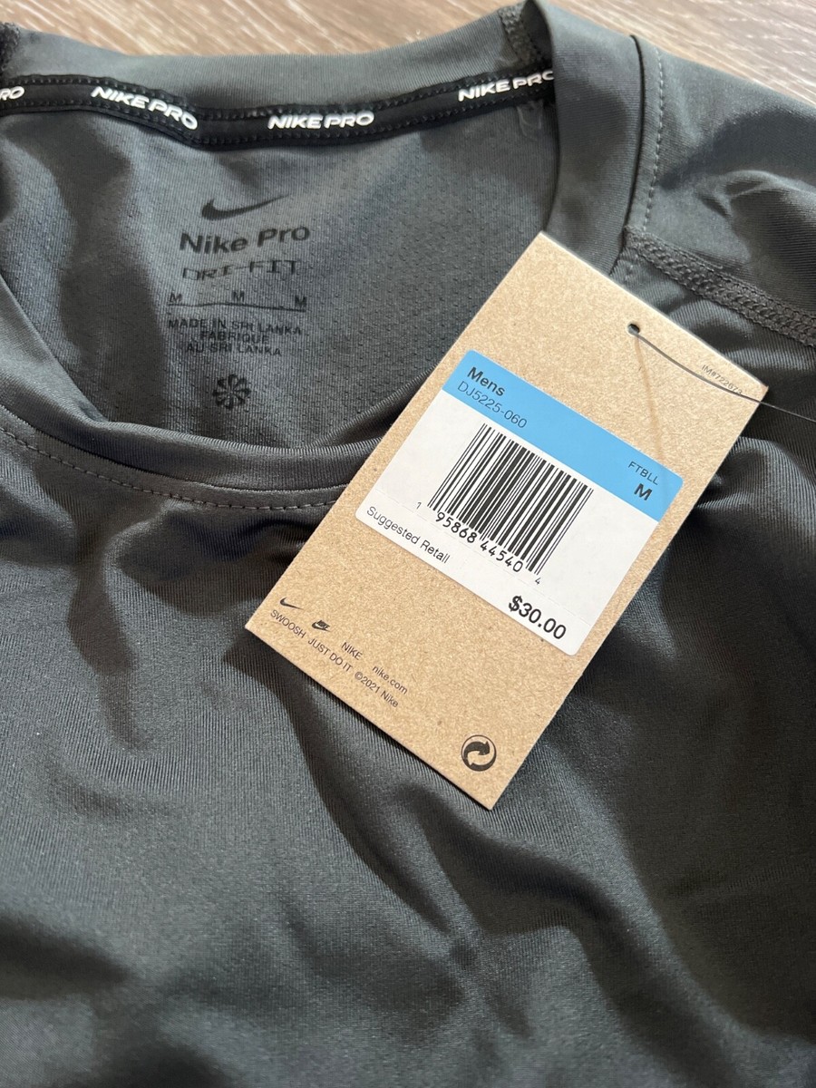 Nike Men's Dri-Fit Pro Stock Compression 1/2 Sleeve Top
