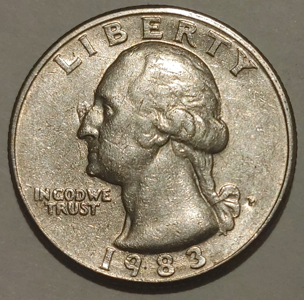 A 1983 P Die Clash Error Spitting Eagle | eBay