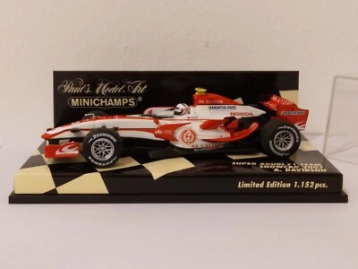 Minichamps 1:43 Super Aguri F1 Team,Showcar 2007,#23  Davidson,limit. 1152 St. - Bild 1 von 4