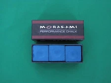 MORAKAMI BLUE PERFORMANCE BILLIARD CHALK