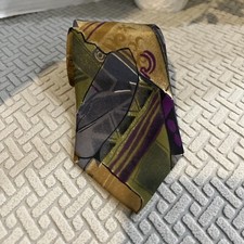 STRINGBEANS Necktie MULTICOLORED Abstract 58” X 3.5” MADE IN USA