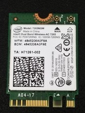 Intel AC 7265NGW Dual Band Wireless WiFi Card Board ASUS N552V - N552VX