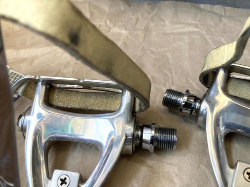 Campagnolo C-Record Vintage Nouvo 80s/90s aero pedal with Instruction from Japan - Picture 6 of 18