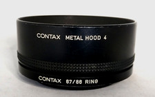 contax metal hood 4 67/86 Adapter Ring set  0201