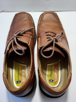 DOCKERS Pro Style Mens Oxford Dress Shoes Brown Lace Up Low  display picture 1